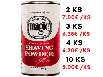 MAGIC Prášok na holenie - Extra silný (142g)